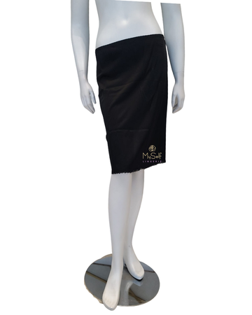 Slimit SLM2570 22" Black Slimit Nylon Half Slip myselflingerie.com